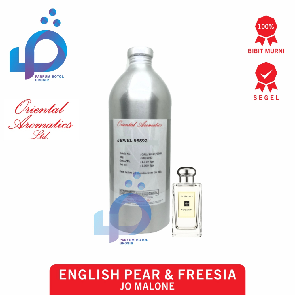 JEWEL | Senada Wangi Jomalone English Pear & Freesia by Oriental Aromatics | 1kg Segel