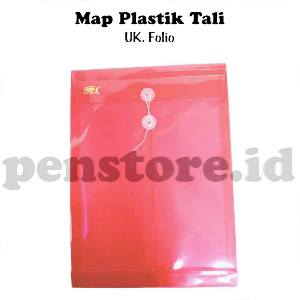 

(pcs) MAP PLASTIK TALI FOLIO