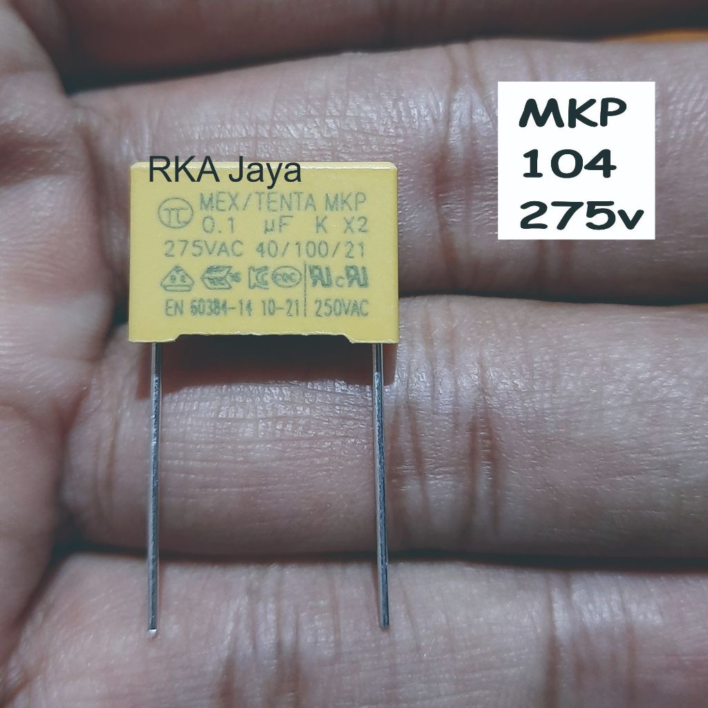 Kapasitor MKP 104 100n 275v
