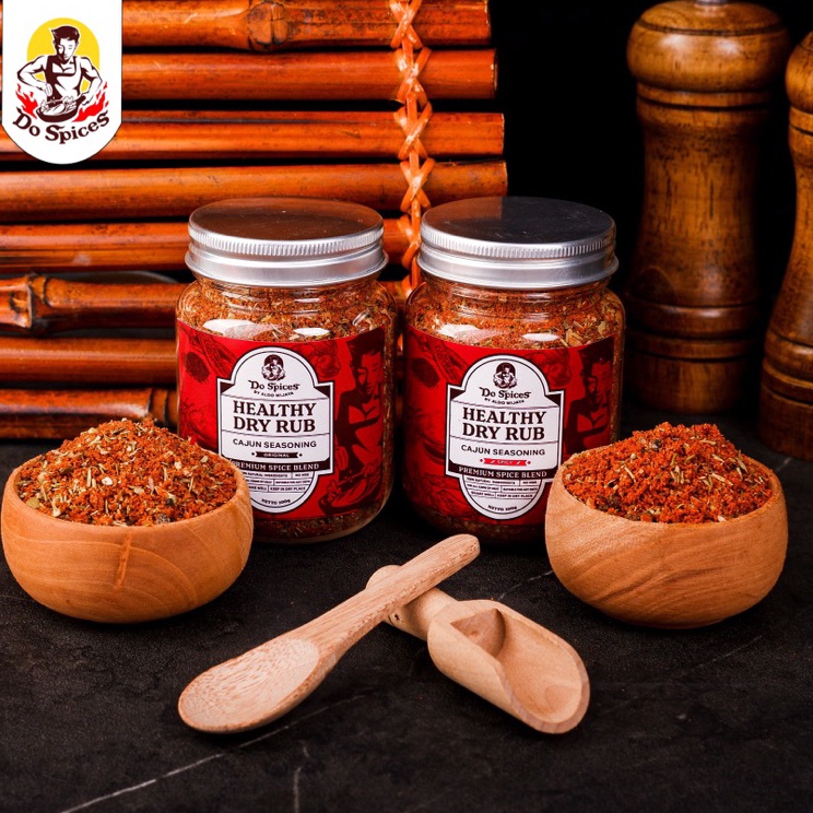 

Kilat Hemat Dospices Healthy Dry Rub Bumbu Marinasi Rendah Kalori Cajun seasoning