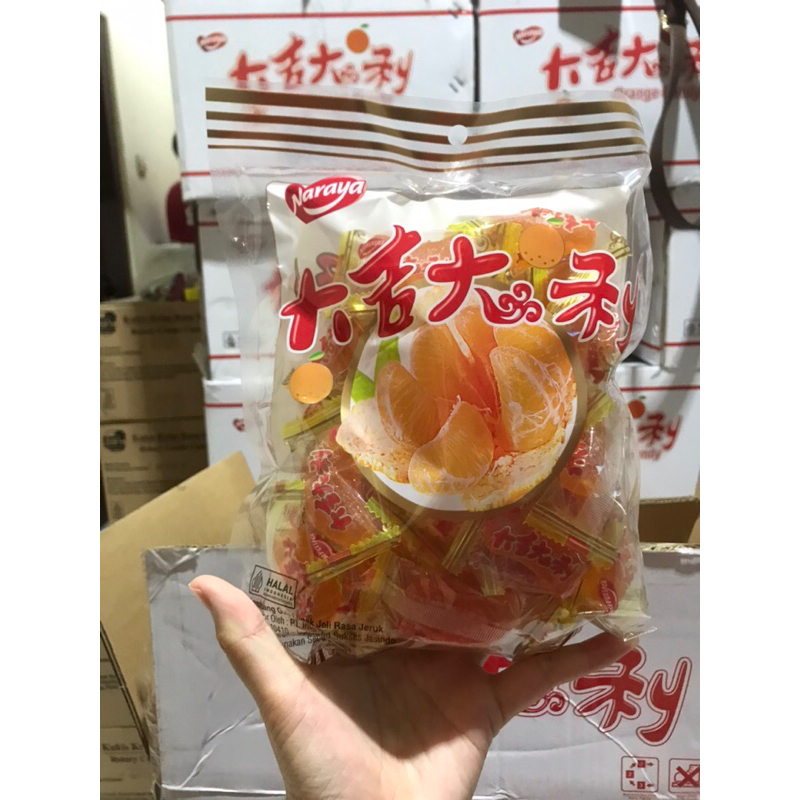 

naraya orange candy 500 gr