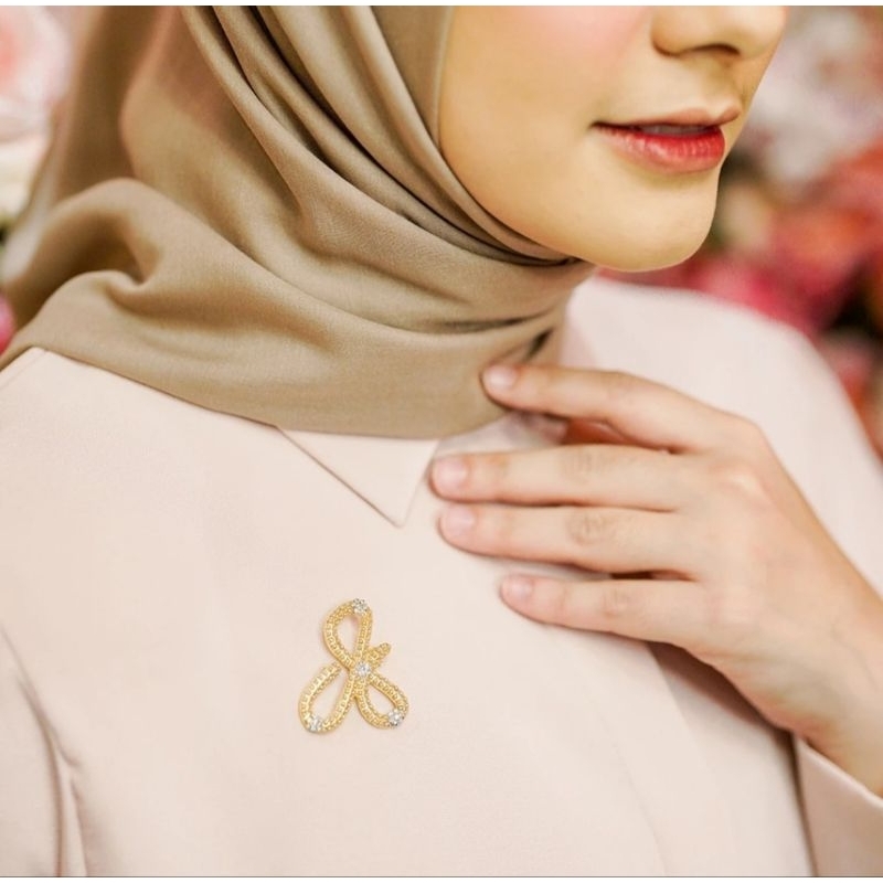SALE BROOCH ORI - VANILLA HIJAB VH - ARSSCARF ARS SCARF