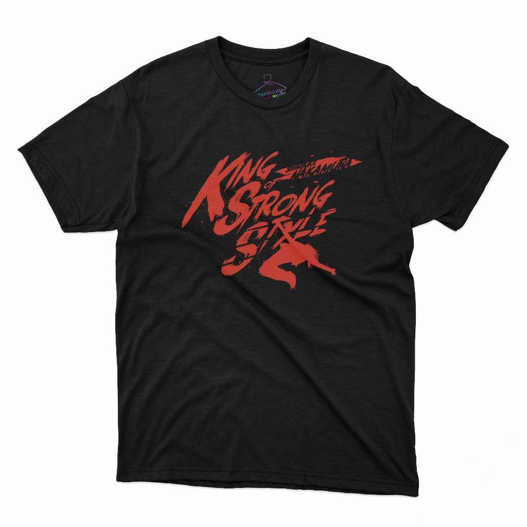 WW031 KAOS WWE KAOS DISTRO PREMIUM T-SHIRT SHINSUKE NAKAMURA KING OF STRONG STYLE