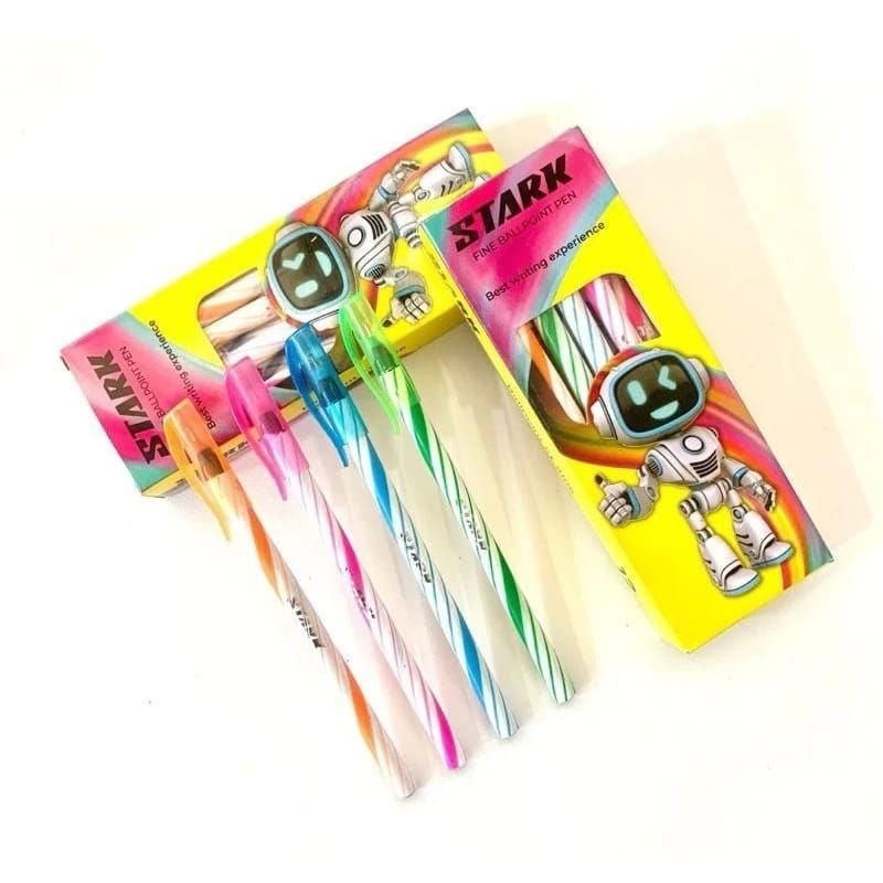 

Pulpen Lilin Spirak Stark 0,5mm (isi 12 pcs)