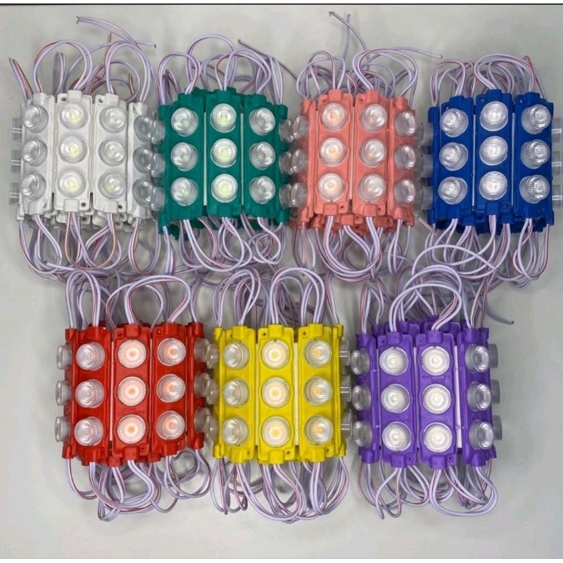 Lampu LED modul strip 3mata 12V