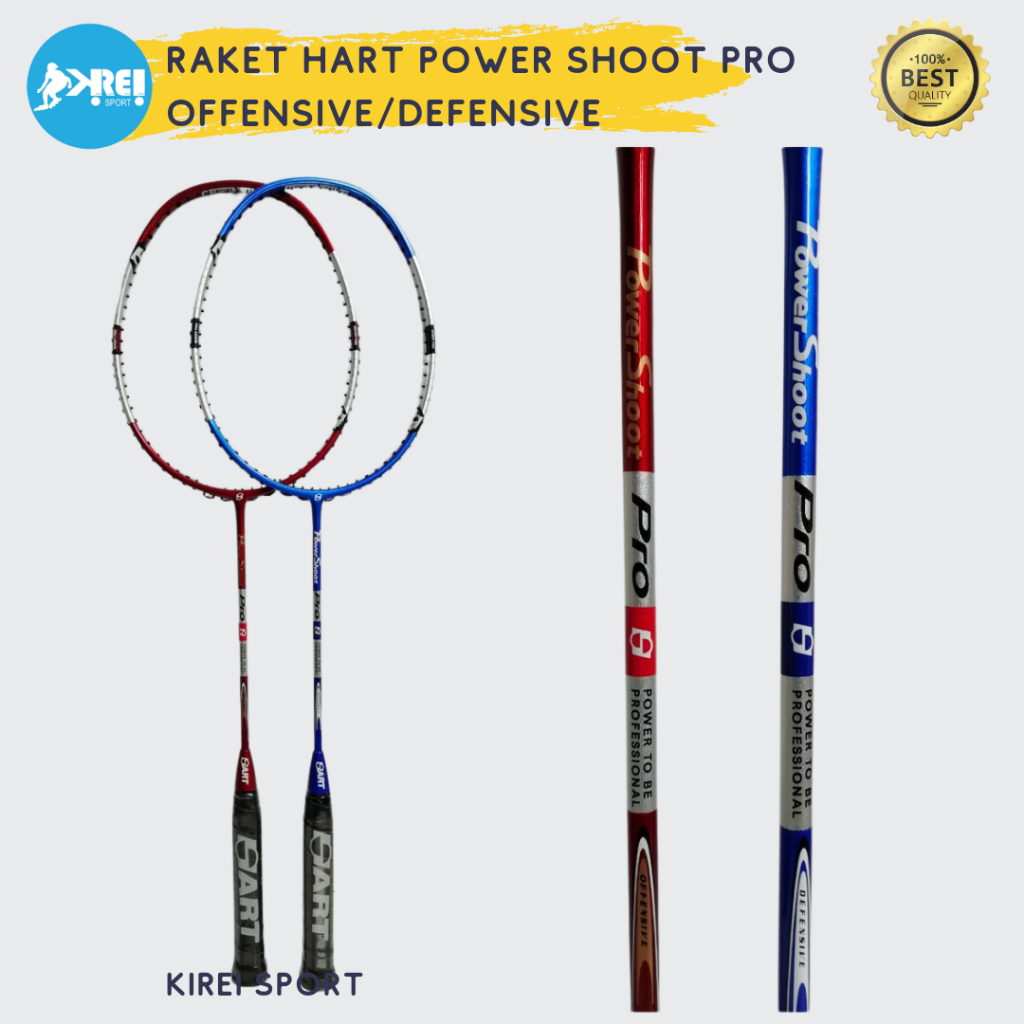Raket Badminton/Raket Bulutangkis  Hart Power Shoot PRO/B10