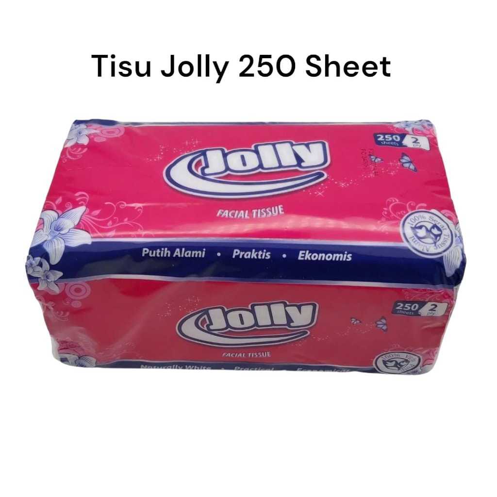 Jolly Facial Tissue 250 Sheets | Tisu Jolly 250 Sheets