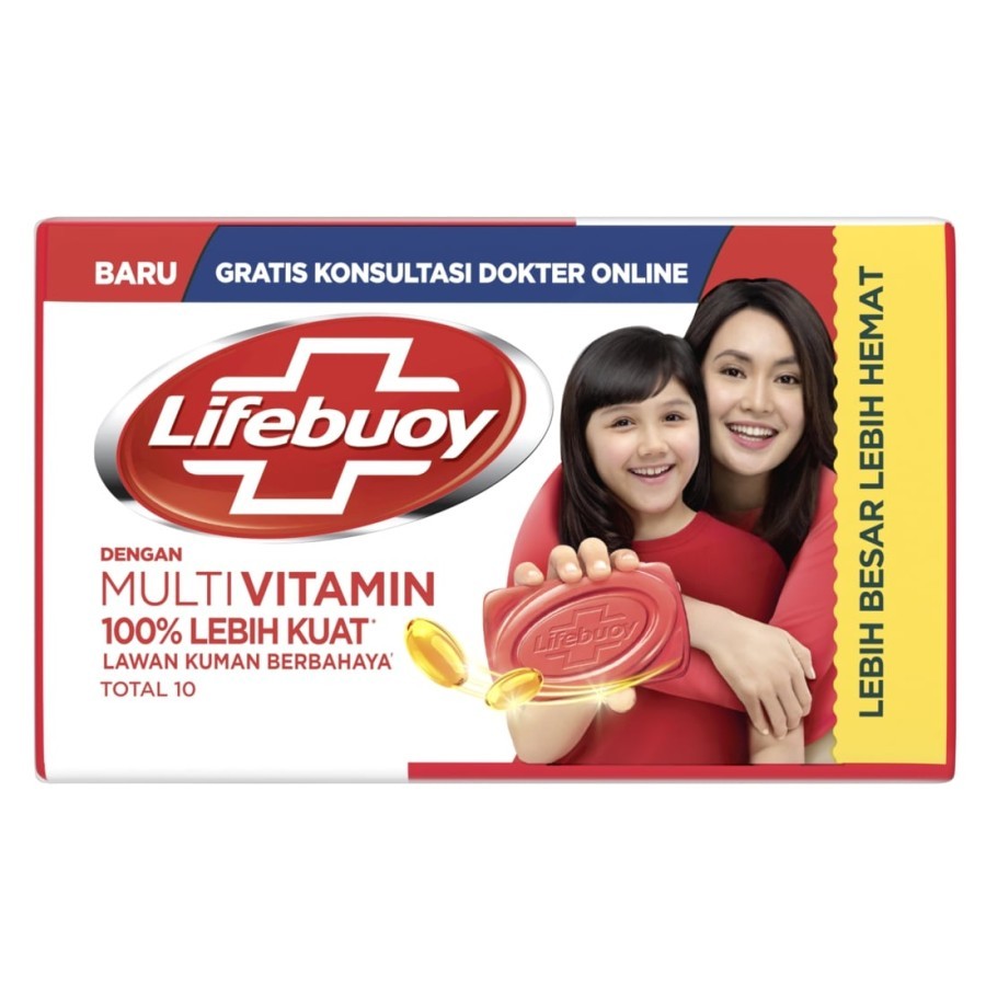 Lifebuoy Sabun Batang Bar Shiso & Mineral Clay / D375