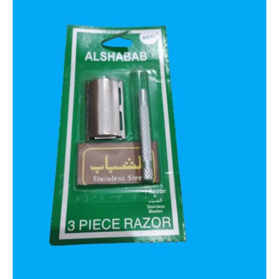 Alat Cukur Jenggot Stainless steel - Cukuran Kumis Jadul Alshabab