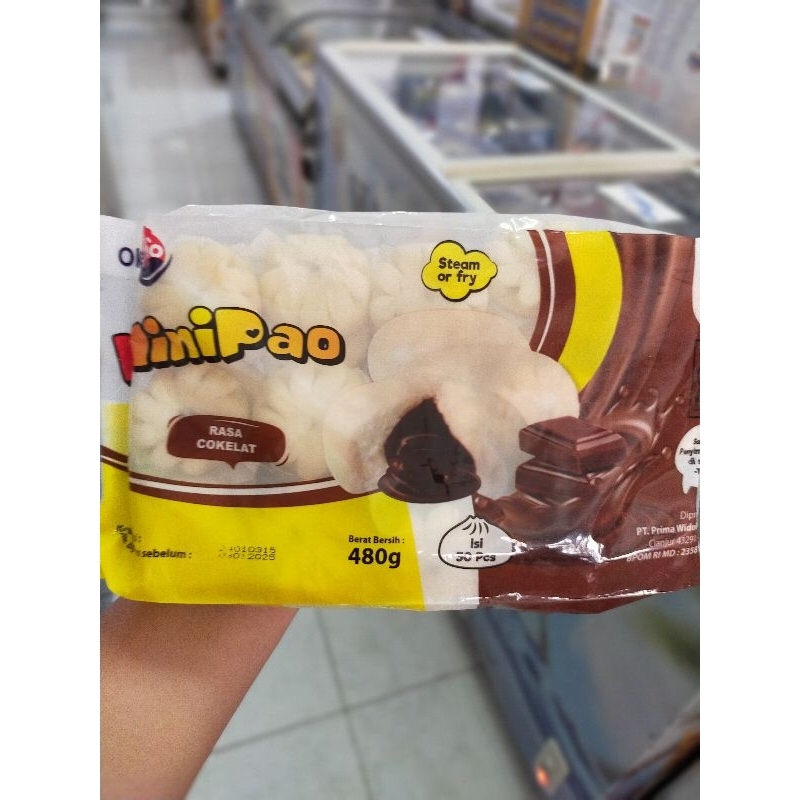 OKEPAO MINIPAO COKELAT ISI 30