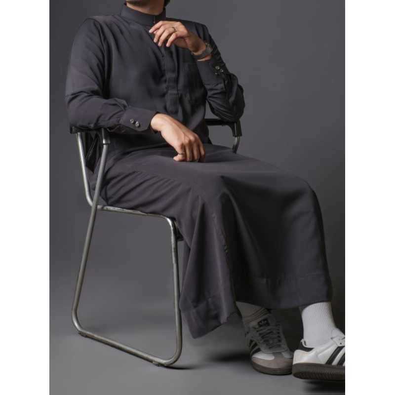 thobe saudi premium / jubah pria dewasa thobe saniza