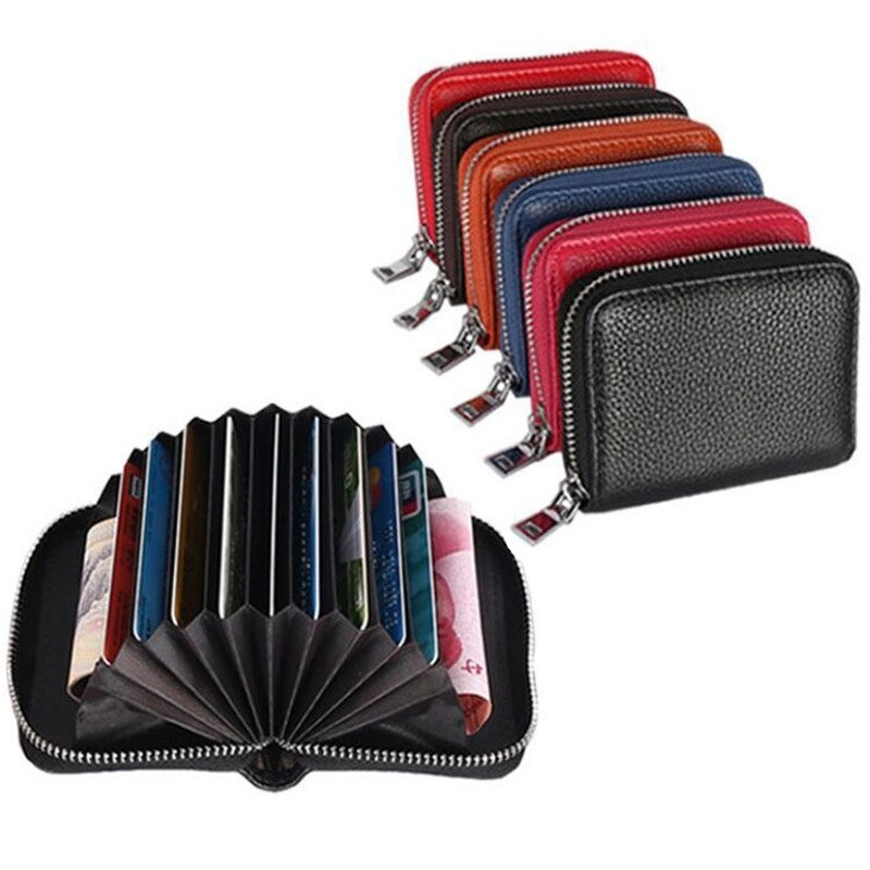 Dompet Kartu Anti RFID Card Wallet Black