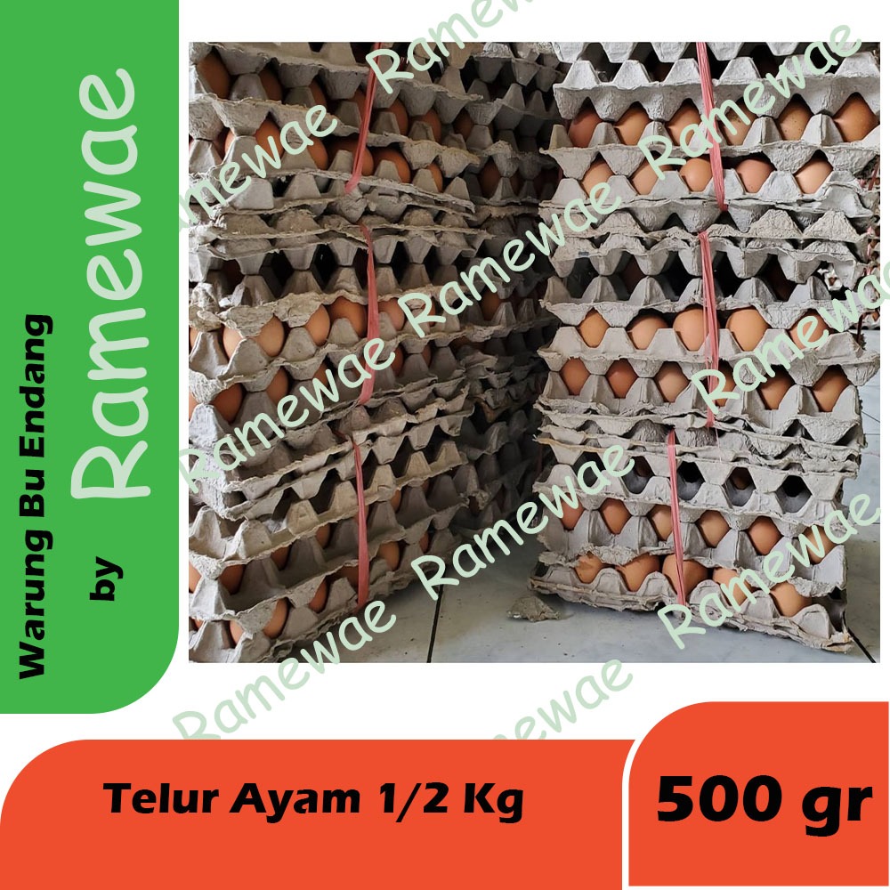 

Telur Ayam Negeri Fresh 1/2 Kg - 500 gram