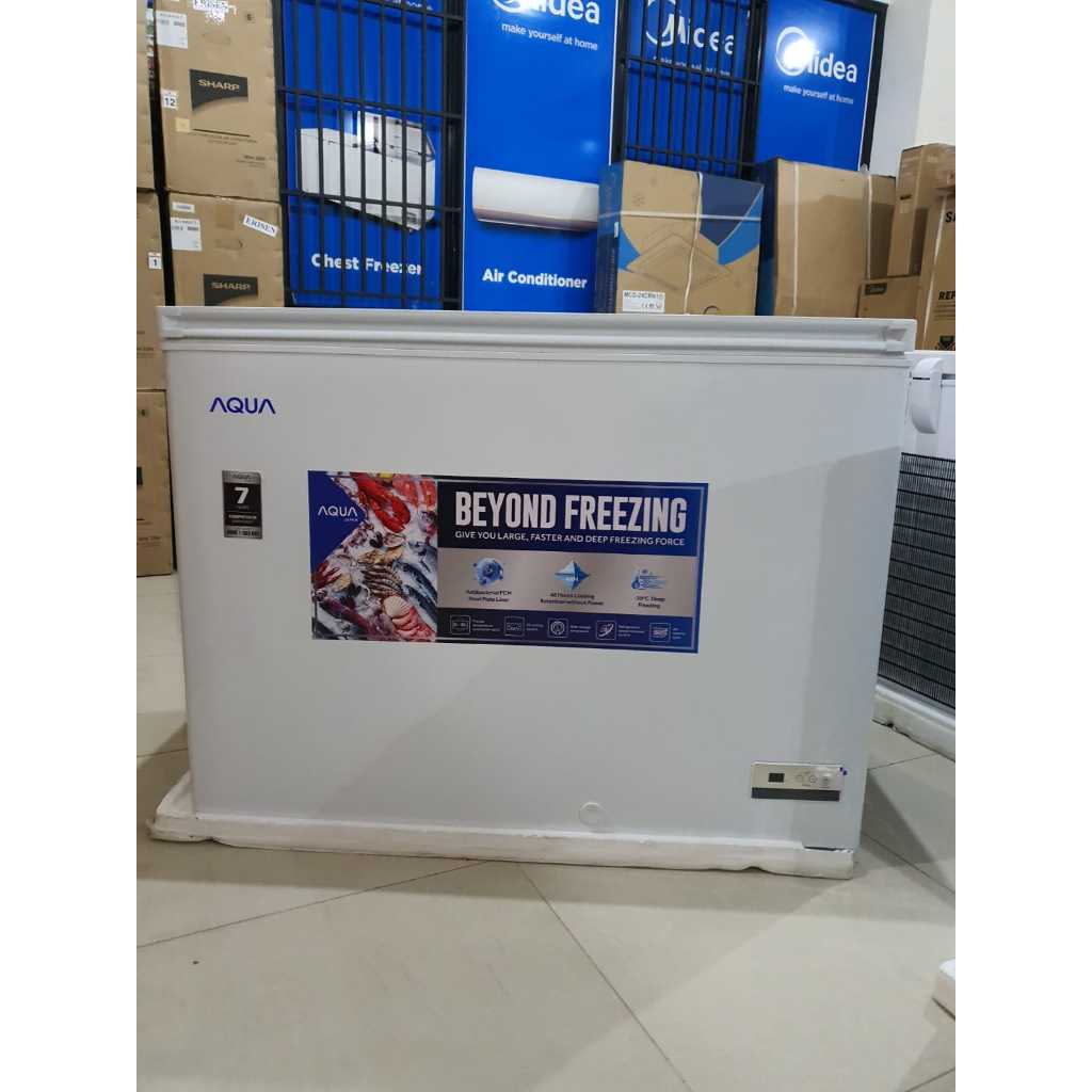 AQUA JAPAN CHEST FREEZER 300 LITER AQF-320EC