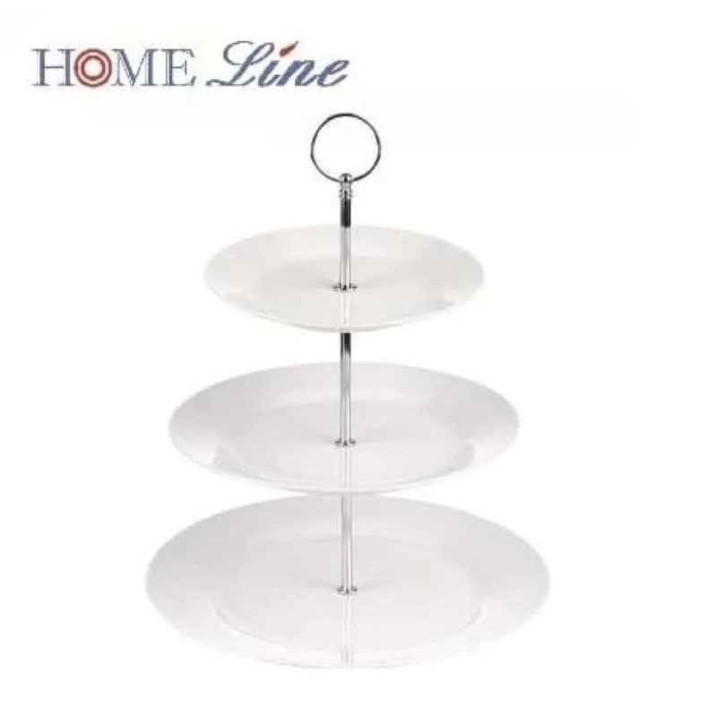 Tier Kue Polos susun 3