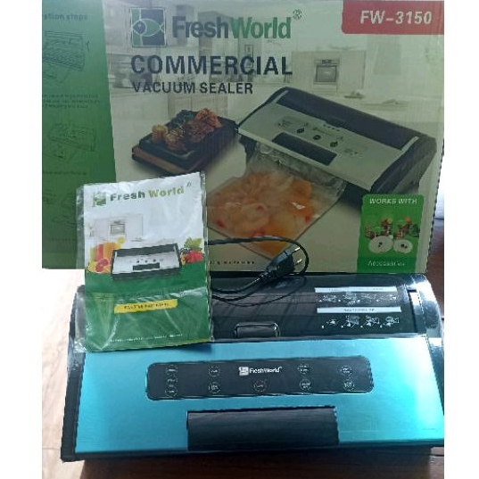 SECOND Mesin Vacuum Sealer Fresh World Original TVS 3150S