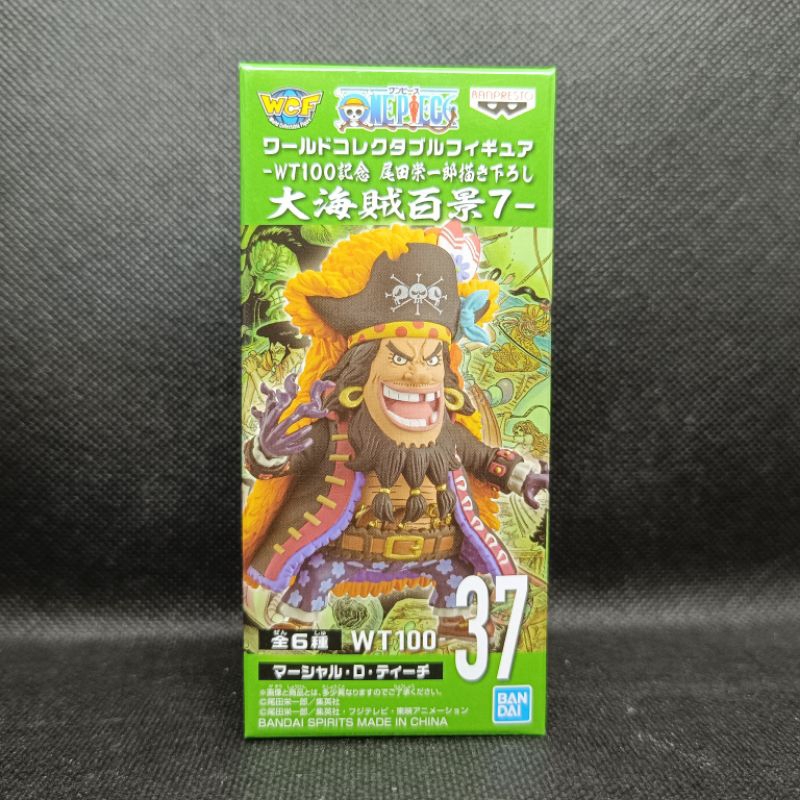 Figure One Piece WCF WT100 Marshall D Teach Kurohige 7A