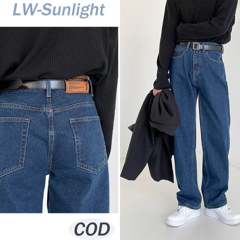 Celana Jeans Pria celana jeans celana korean style pria  gombrong  celana kulot pria panjang jeans c