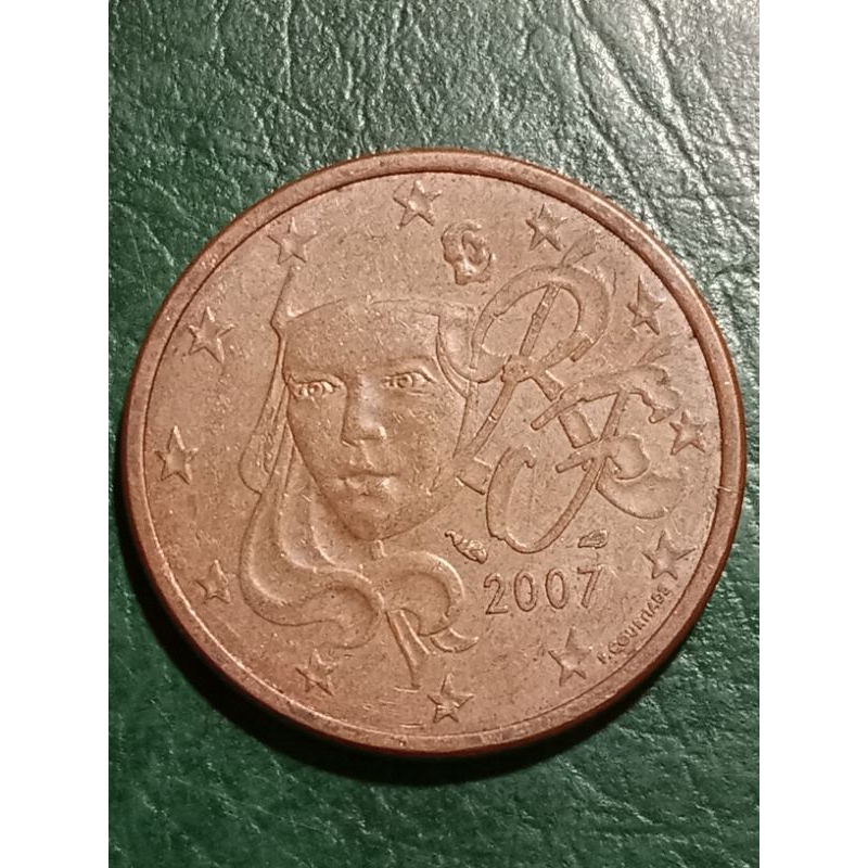 Koin Perancis 5 Euro Cent Tahun 2007