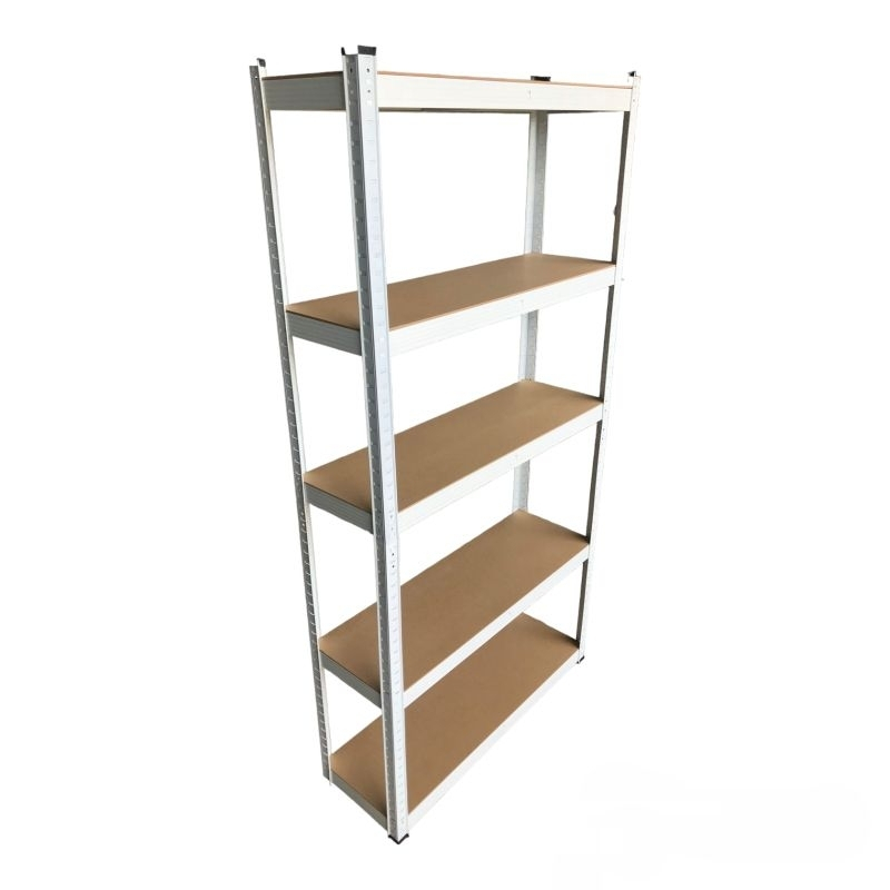 Rak Besi Galvanis Siku Lubang Rak 5 Susun 30* 90*180cm