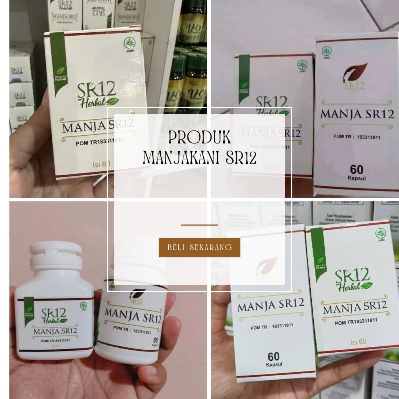 

PRODUK SR12 MANJAKANI SR12 / VIRAL / LARIS / AMPUH