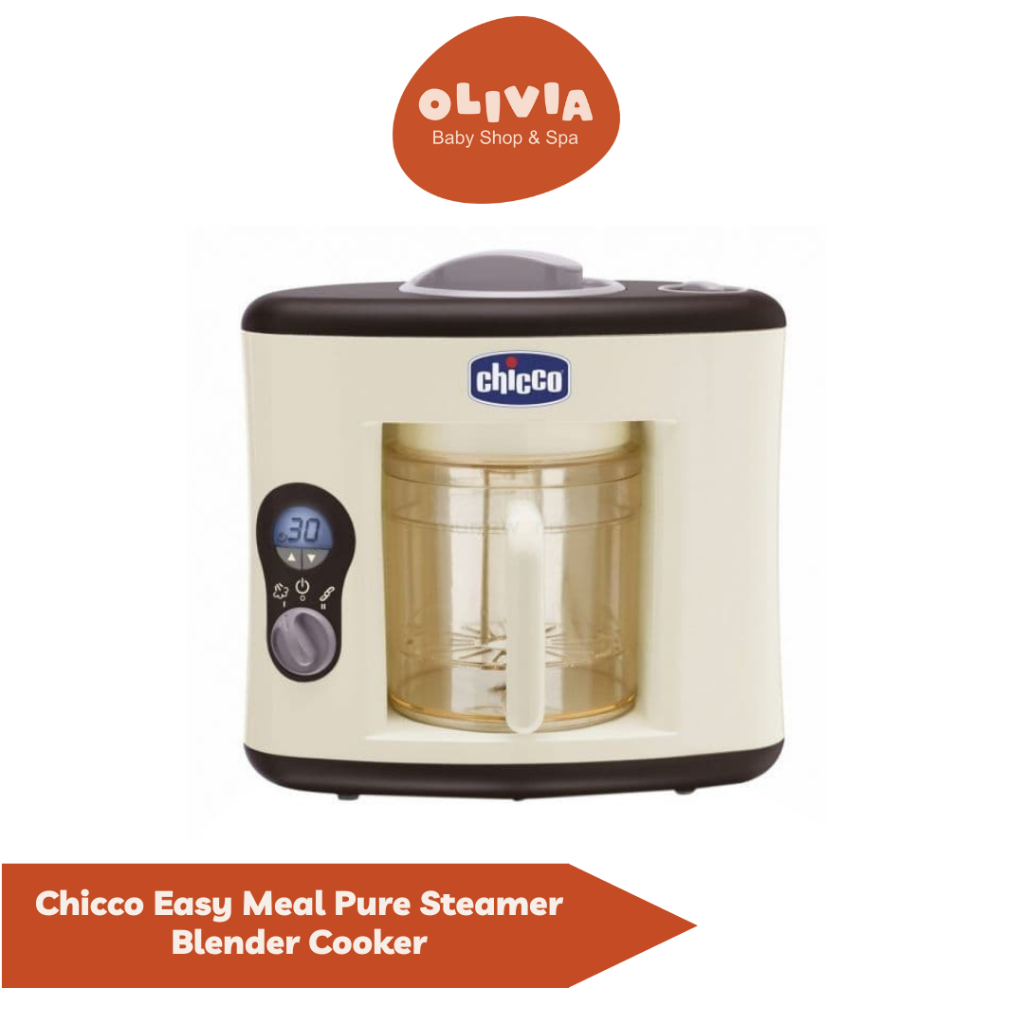 Chicco Easy Meal Pure Steamer Blender Cooker Food Maker Processor
