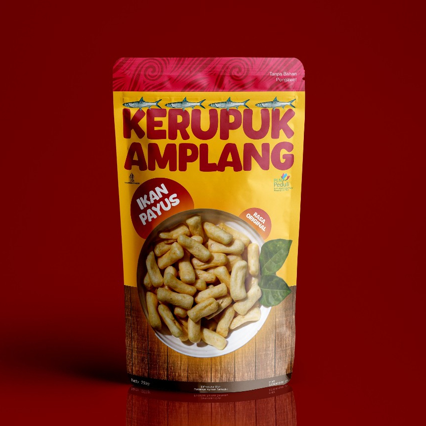 

Kerupuk Amplang Ikan Payus | Rasa Original