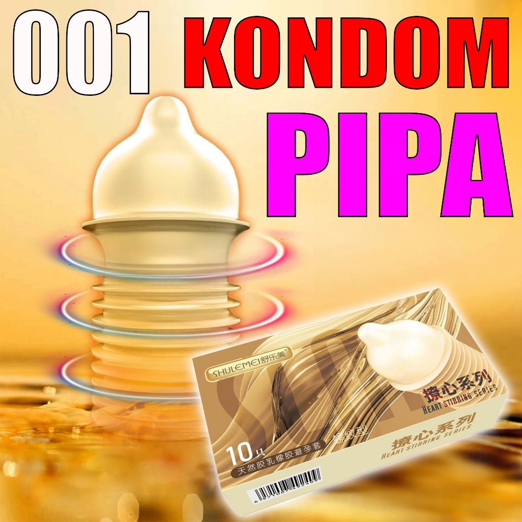 KONDOM 001 PIPA BERSISIK BERDURI DAN BERGERIGI - PRIVASI AMAN