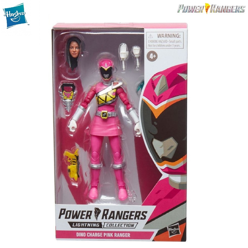 POWER RANGERS Lightning Collection Dino Charge Pink Ranger Figure HPRF4505