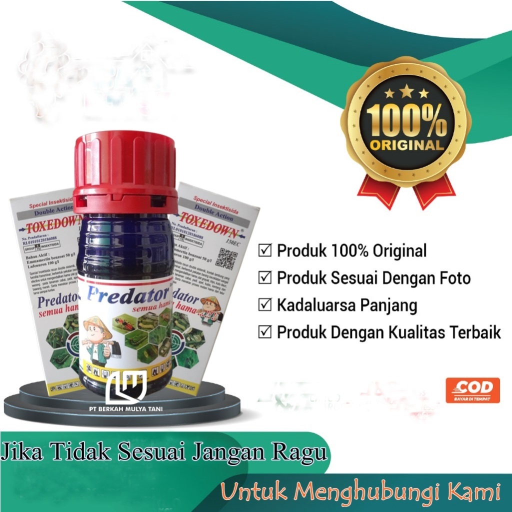 Insektisida Predator Toxedown 150EC Double Action 100 ml