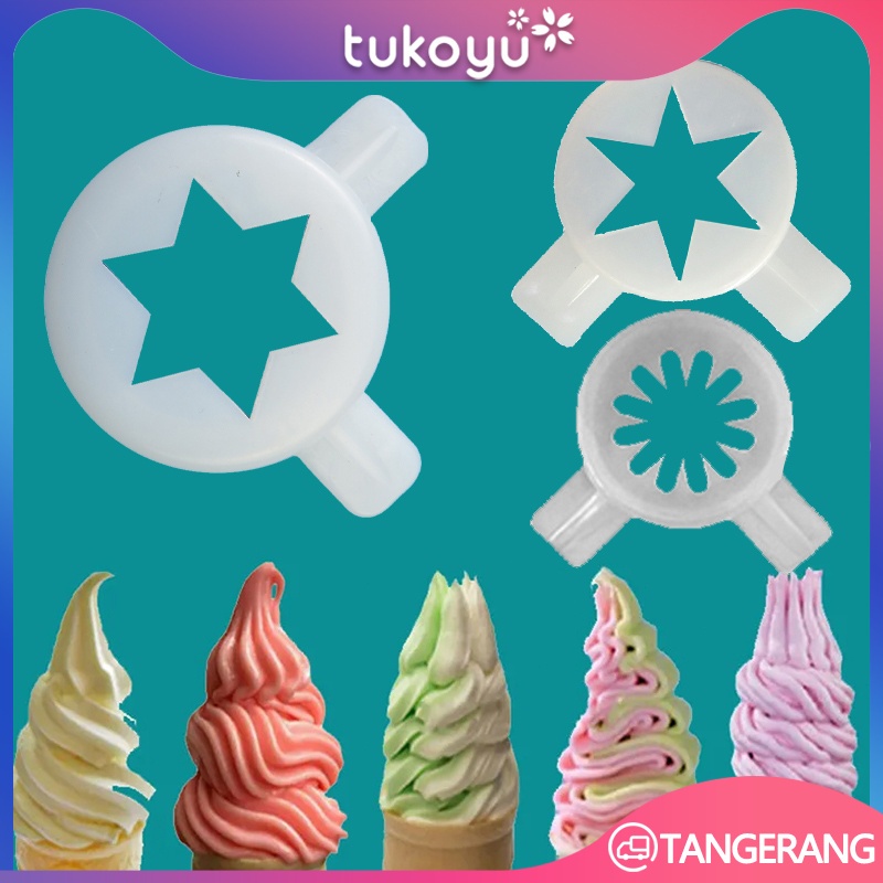 Soft Ice Cream Machine Mold/Cetakan Bintang Mesin Soft Ice Cream