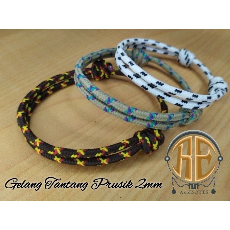Gelang Tangan Tali Prusik 3mm Gelang Gunung Gelang Tangan Etnik