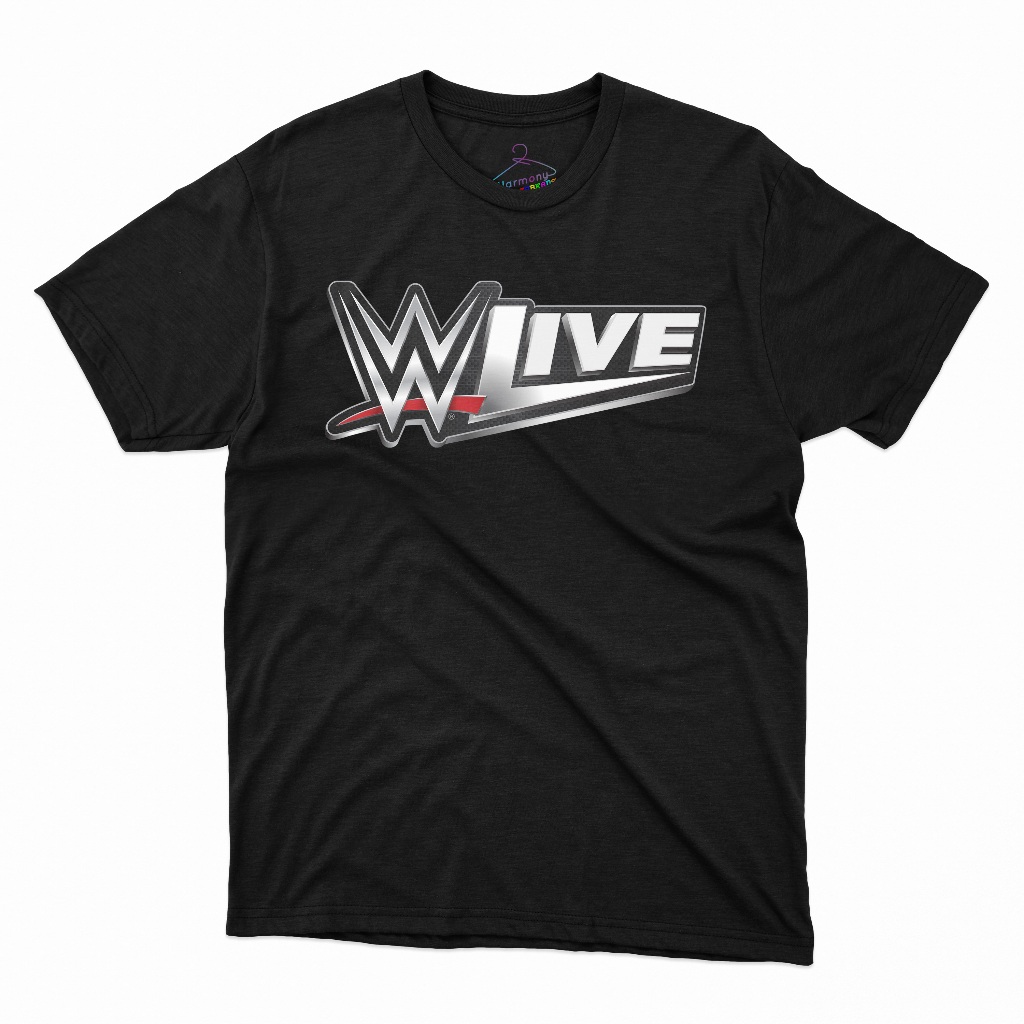 WW043 KAOS WWE KAOS DISTRO PREMIUM T-SHIRT WWE LIVE