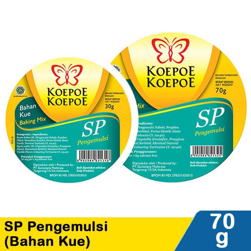 

Koepoe-Koepoe Sp Pengemulsi 30gram