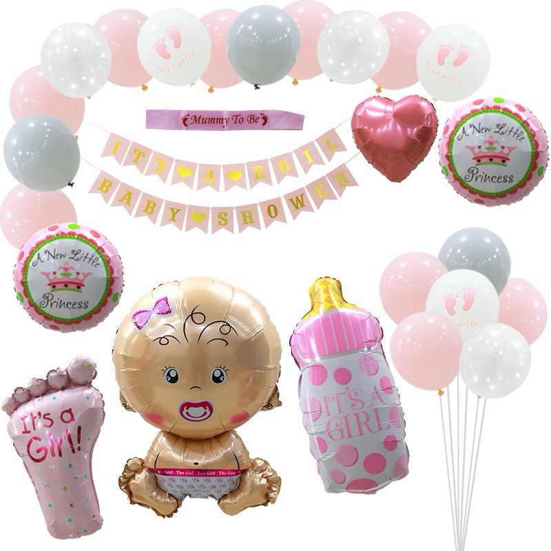 Baby Shower / Set Baby Shower / Balon Baby Shower / Dekorasi Baby Shower / Baby Shower / Balon Baby 