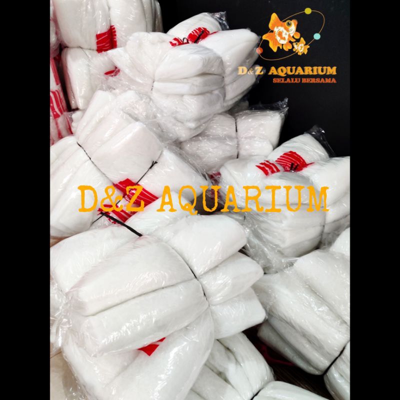 Silvisedut Busa Filter Besar 2 X 1 Meter Kapas Pembersih Air Aquarium Saringan Kolam