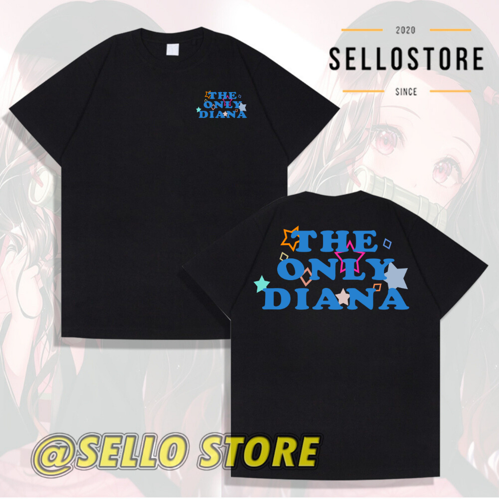 Baju Kaos Custom THE ONLY Sablon Nama Couple Pasangan