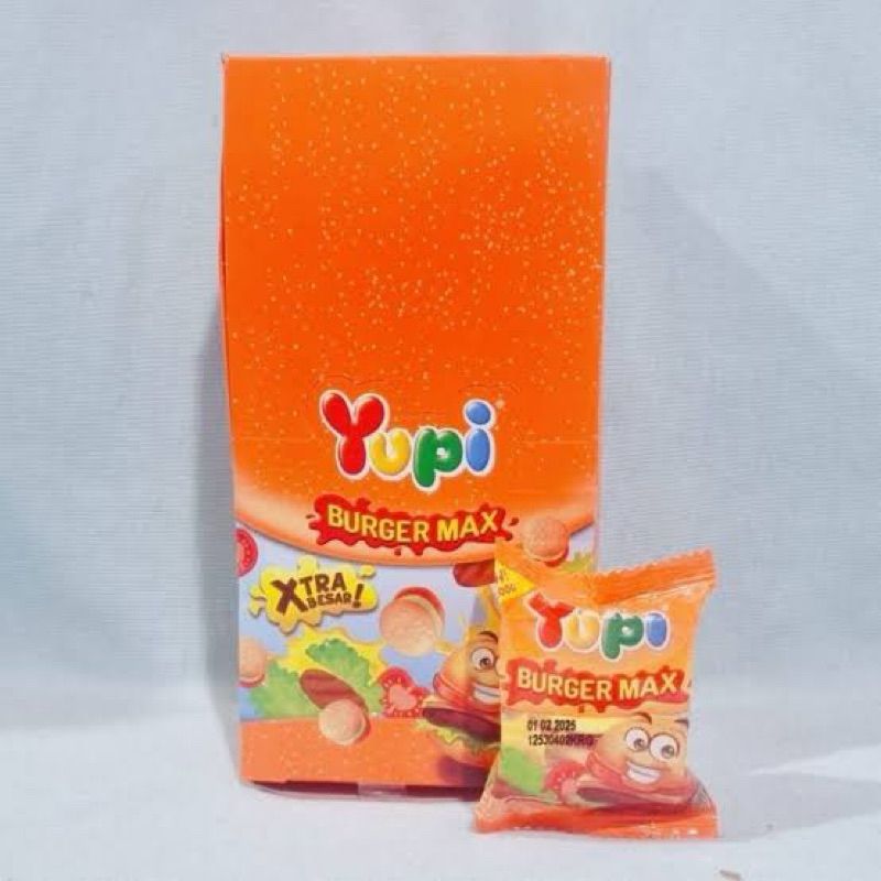 

Grosir - Yupi Burger 12 X 10 Gr Rasa Buah