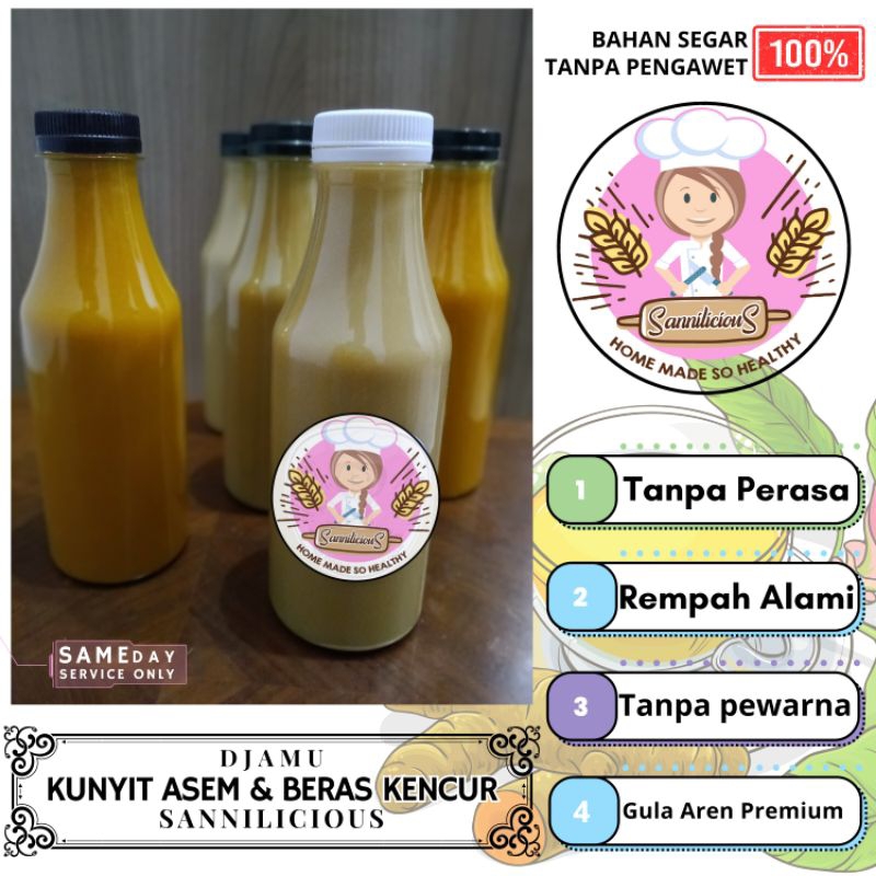 

Jamu Kunyit Asem dan Jamu Beras Kencur