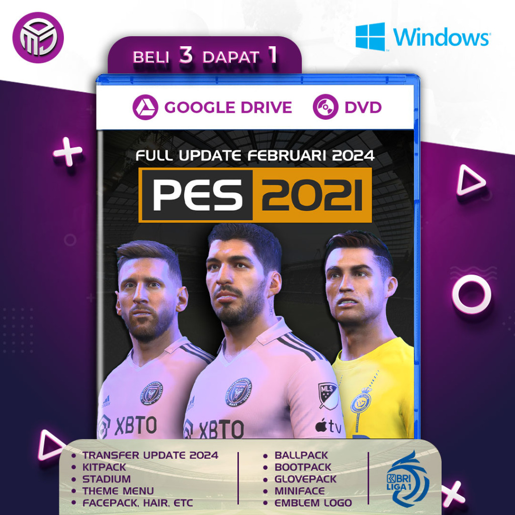 PES 2021 Pro Evolution Soccer 2021 dan Patch Season 2023