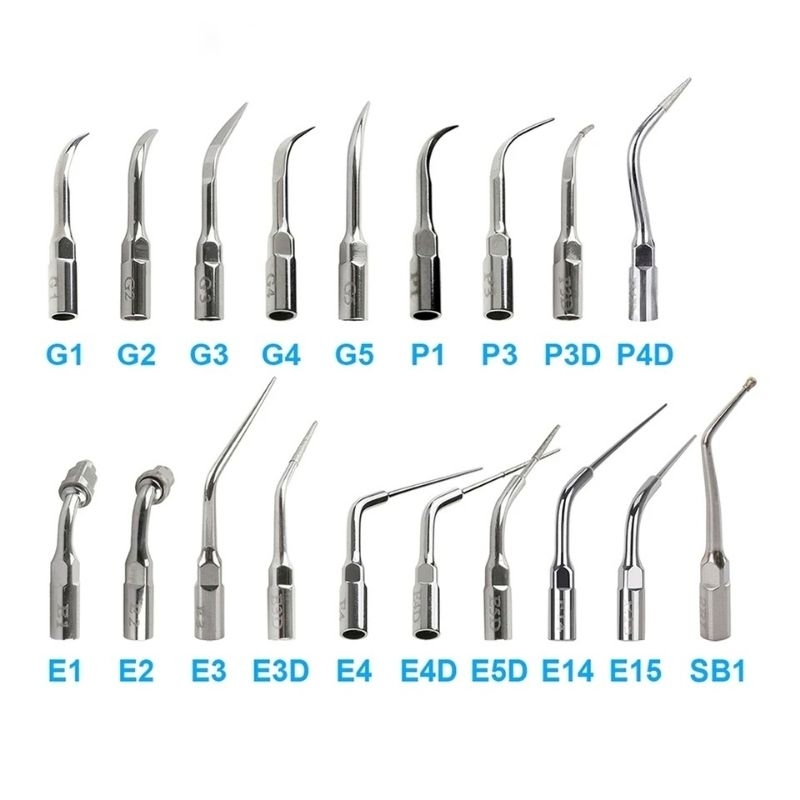 tip scaler subgingival perio ems woodpecker vrn art P1 P3 P4 P3D P4D NO BRAND