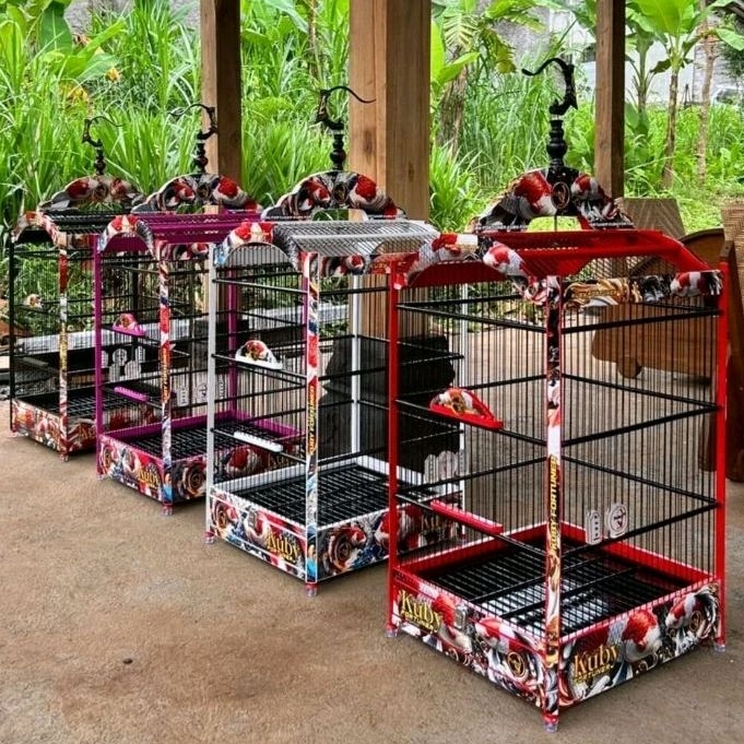 sangkar koper kipas decal ruji fiber kuby no 2