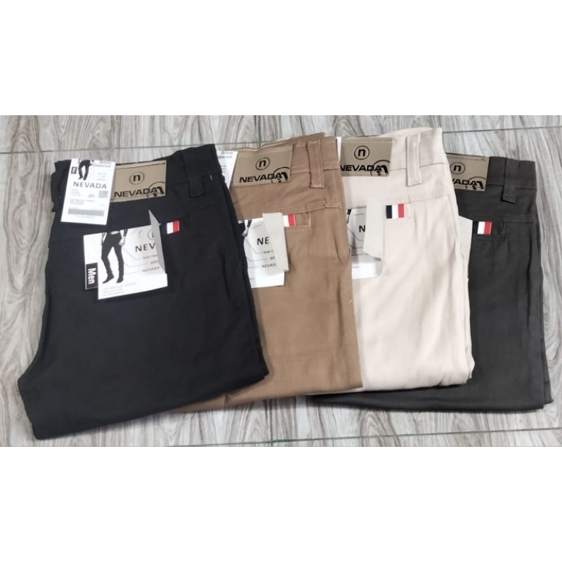 Celana Chinos Panjang Pria Slim Fit Chinos Distro Premium Quality