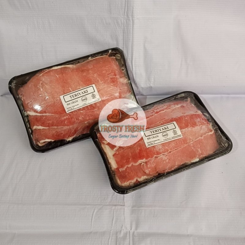 

Daging Slice Teriyaki 500 gram