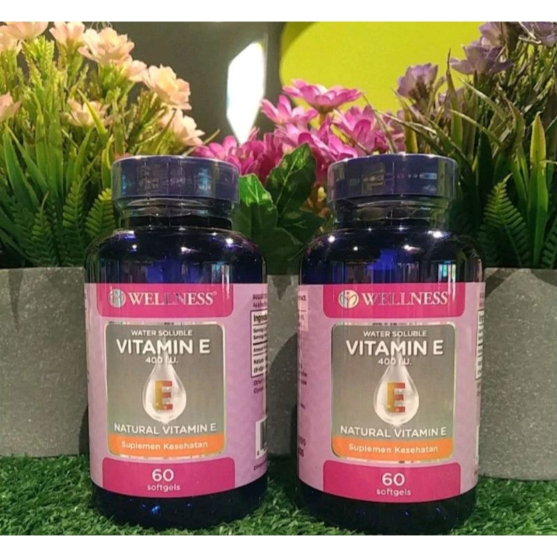 Wellness Vitamin E 400 Iu -60 Softgels