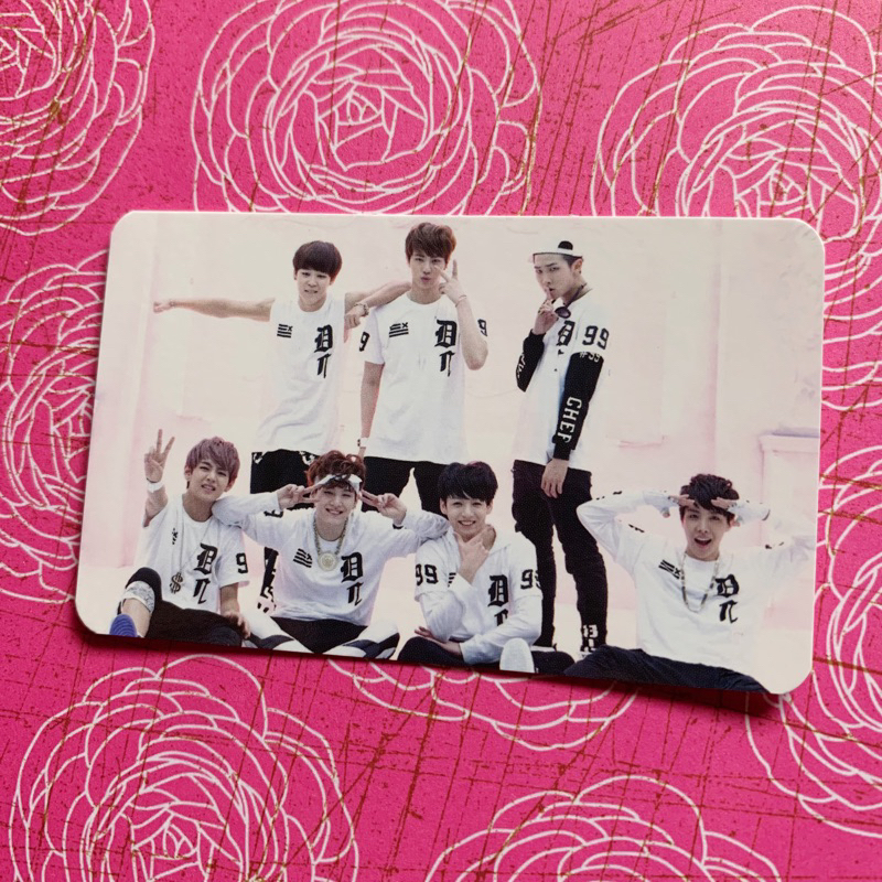 photocard group bts orul