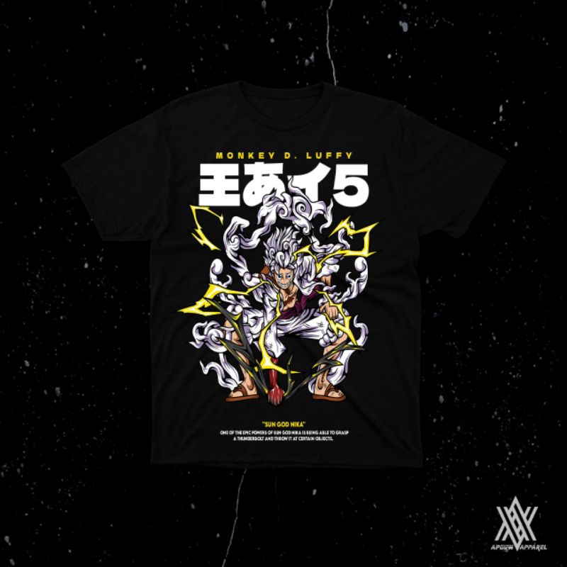 T-Shirt Luffy Gear 5