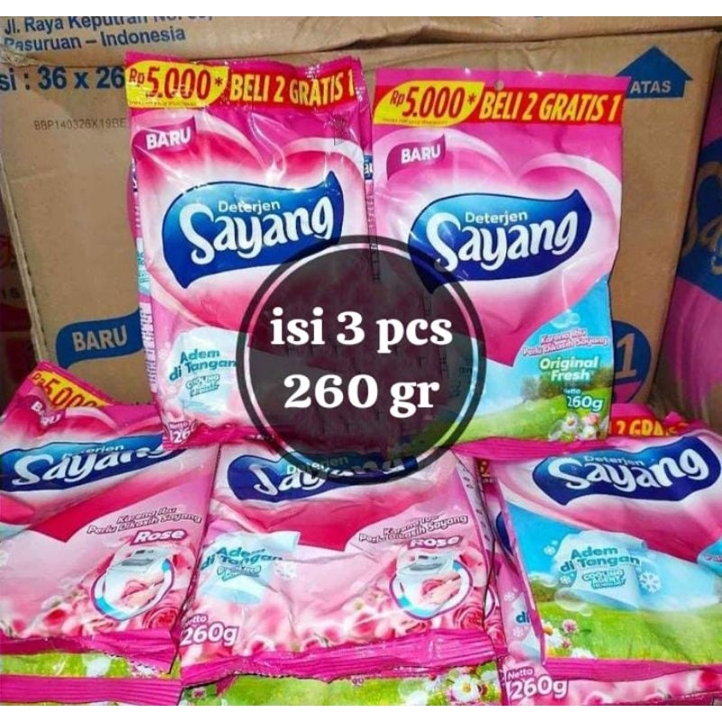 Detergent Sayang 260 gr