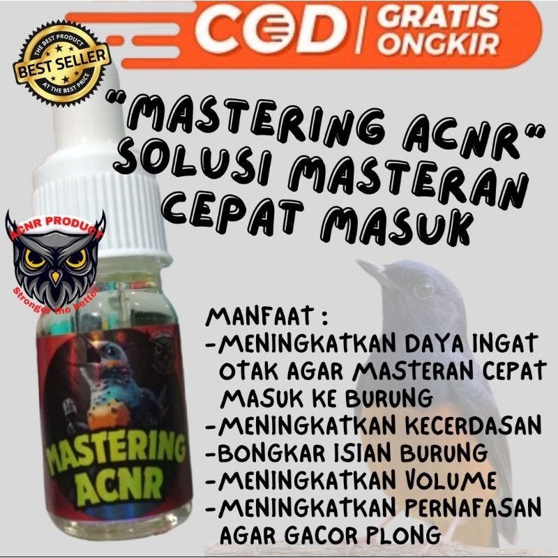 MASTERING ACNR VITAMIN OTAK BURUNG VITAMIN BURUNG VITAMIN MASTERAN BURUNG VITAMIN OTAK BURUNG VITAMI