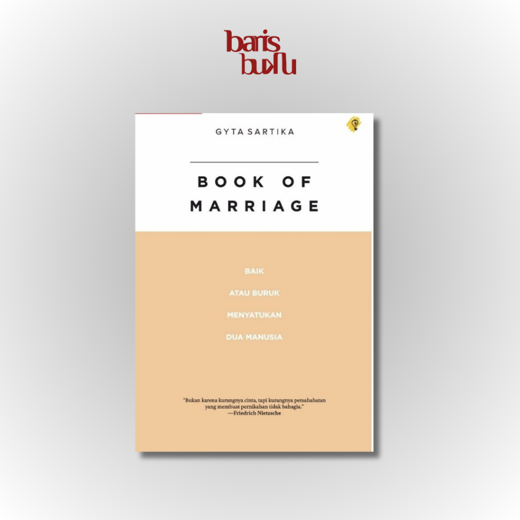BOOK OF MARRIAGE – Gyta Sartika